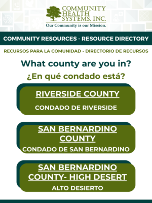 Preview Image of CHSI Directory for Resources in the Inland Empire